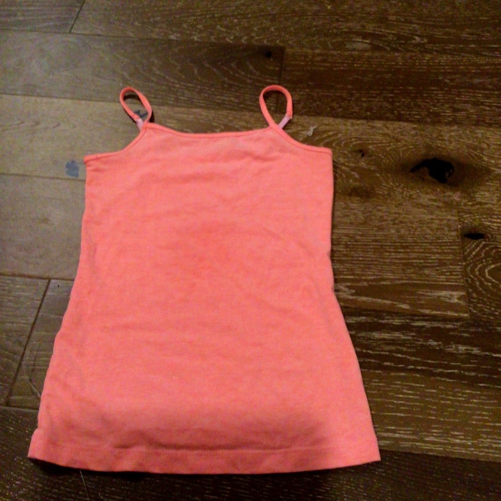 Orange and pink tank top